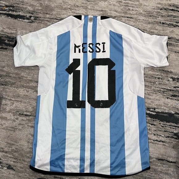 Argentina Messi #10 Jersey Size Medium Men's Short Sleeve Soccer Football REP* - Picture 4 of 5